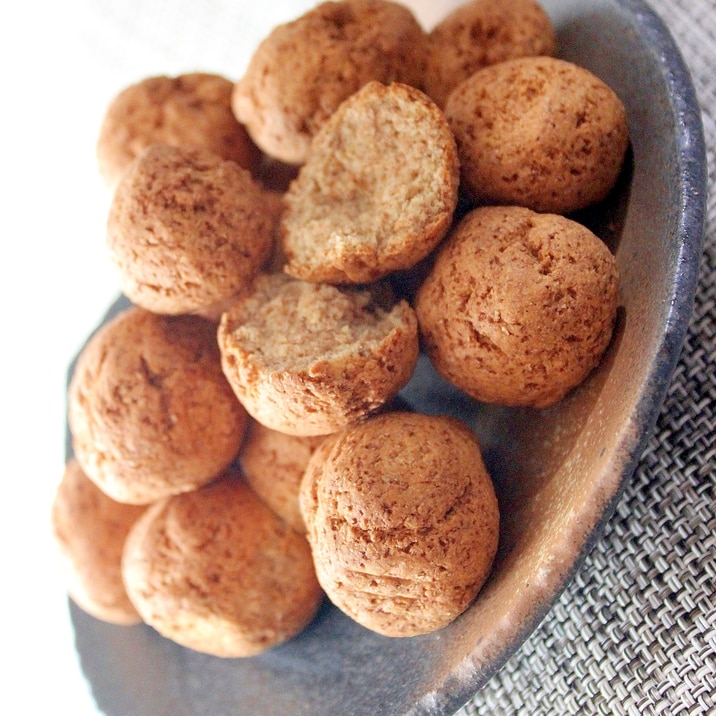 低糖ミックス粉活用で簡単 小麦ふすまの焼きドーナツ レシピ 作り方 By ラムちゃん1224 楽天レシピ